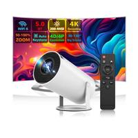 Projecteur LED Mini M5 OEM en Gros, Vidéoprojecteur Pico, Miroir d'Écran Wifi pour Téléphone Portable, Prix Bas, Utilisation Home Cinéma