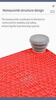 Trampolín Cuadrado Ecológico para Niños, Entrenamiento Sensorial, Trampolín Deportivo de Equilibrio para Interiores, Tabla de Salto, Uso en Gimnasio en Casa, Unisex