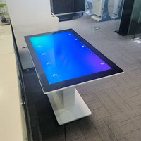 Usine 55 pouces Android Touch Table pour restaurant avec commande intelligente prend en charge les jeux