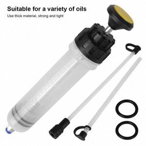 Bomba de jeringa para reparación de bicicletas, herramienta multifuncional para reparación de bicicletas, portátil, de gran capacidad, de plástico y aleación de aluminio - Product Image 4