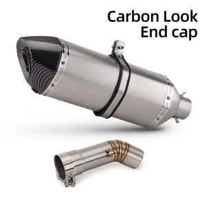 Tubo de Escape Modificado de Acero Inoxidable para Motocicleta Yamaha <span class=keywords><strong>FZ8</strong></span> FZ8N FZ8S, Conexió<span class=keywords><strong>n</strong></span> de 51 mm para Silenciador con DB Killer - Product Image 4