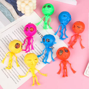 Bolas Antiestrés de Uvas con Forma de Extraterrestres Espeluznantes de Halloween, Bolas de Agua para Niños, Juguetes para Aliviar el Estrés - Product Image 1