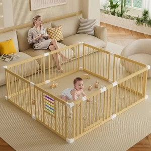 Cama Montessori para Niños Pequeños, Cuna de Juego para Bebés, Cuna de Madera Plegable para Bebés - Product Image 5