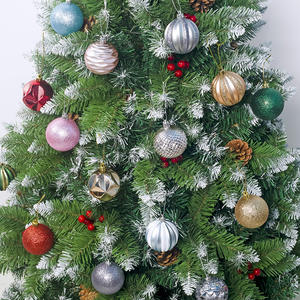 Boules <span class=keywords><strong>de</strong></span> noël 6cm, 10/12 pièces/<span class=keywords><strong>lot</strong></span>, décorations pour sapin <span class=keywords><strong>de</strong></span> noël - Product Image 3