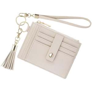 Cartera Plegable Antirrobo de Cuero Genuino con Diseño de Letra Chaand, Corta, Unisex, Precio de Fábrica - Product Image 6