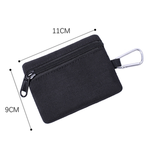 Portachiavi multifunzione per esterni portamonete portamonete portamonete da viaggio sport con cerniera <span class=keywords><strong>portafoglio</strong></span> tattico in Nylon - Product Image 2
