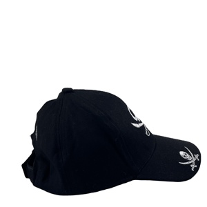 3D tùy chỉnh thêu mẫu logo có thể điều chỉnh Mũ bóng chày với một hộp sọ Thiết kế mũ bóng chày - Product Image 4