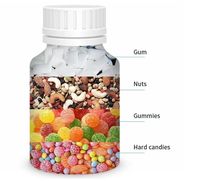 Petite vis électrique ours gommeux bonbons mous semi-automatique Machine de comptage de capsules et de comprimés Machine de comptage pour produits