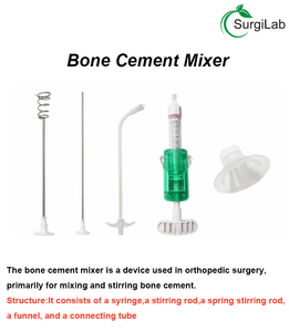 Mezclador de Cemento Óseo Desechable, Dispositivo de Mezcla de Cemento PMMA para Kit de Vertebroplastia PKP, Instrumento Quirúrgico Ortopédico - Product Image 5