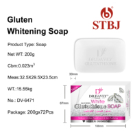 Savon de toilette blanchissant à la glycérine et au glutathion DR.DAVEY, savon purifiant pour le visage et le corps, vente en gros
