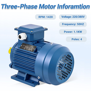 JULANTE YE3-90S-4 220V 380v 50HZ 60Hz Fréquence <span class=keywords><strong>Ie</strong></span> 3 Efficacité 1.5Hp Moteur électrique à induction triphasé pour ventilateur d'extraction - Product Image 5