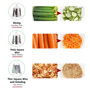 سهلة التنظيف متعددة الوظائف مبشرة الجبن الجوز مع مقبض تقطيع الخضار مفرمة القاطع طاحونة - Product Image 3