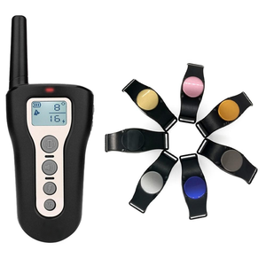 עמיד למים אופנה ידידותית לסביבה, נטענת פלסטיק כלב מחמד גדול 3 מצבים צפצוף רטט הלם 1000ft - Product Image 3