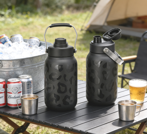 64oz 128oz 2L <strong>Half</strong> <strong>Gallon</strong> Beer Growler Jug Large Capacity Size Vacuum Insulated Stainless Steel <strong>Water</strong> <strong>Bottle</strong> 64 OZ - Product Image 4