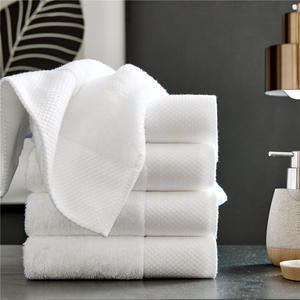 <span class=keywords><strong>Serviette</strong></span> de bain en coton blanc pur, hôtel économique, couleur unie, hypoallergénique, antimicrobienne, séchage rapide, écologique, design minimaliste, en vrac - Product Image 5