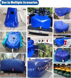 Tanque de Agua Inflable de PVC Jinlong con 1 Año de Garantía, Productividad de 500L -10000L/Hora, Peso de 50kg - Product Image 1