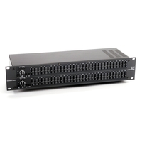 Égaliseur audio stéréo professionnel EIF DBX 231 avec construction métallique, double gestion des haut-parleurs 31 bandes