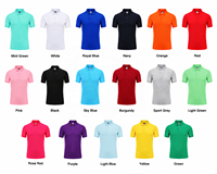 Camiseta Polo de 200 g/m² para Hombre, Personalizada, de Algodón y Poliéster, Tejido Piqué, Manga Corta, Informal, para Golf, Venta al Por Mayor, Ropa OEM