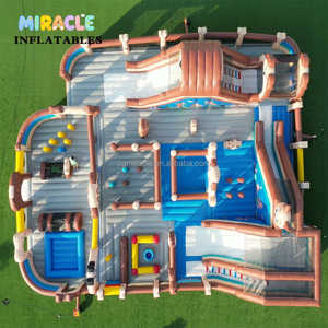 Château gonflable professionnel en PVC pour chiots, grand château de saut avec toboggan pour location événementielle - Product Image 6