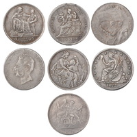 Pièces Vintage en gros US 1872 Trade Dollar Réplique plaquée argent Pièces commémoratives décoratives
