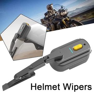 Limpiaparabrisas eléctrico universal para casco <span class=keywords><strong>de</strong></span> motocicleta, limpiaparabrisas compatible con la mayoría <span class=keywords><strong>de</strong></span> los cascos <span class=keywords><strong>de</strong></span> 1200mAh - Product Image 3