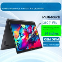 Ordinateur portable de 12e génération, tactile, Office 360, tablette convertible, mini ordinateur portable de bureau, disque dur portable, PC Windows 10