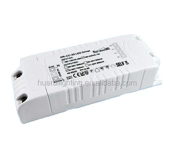 20W 700ma 30v dc 2.4G الترددات اللاسلكية عكس الضوء CC بقيادة سائق RF التحكم عن بعد الإضاءة نظام الترددات اللاسلكية