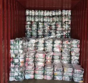 Trapos de Algodón 100% Absorbentes de Aceite y Agua, de Colores Mezclados, 5kg, Retazos de Camisetas para Limpieza - Product Image 1