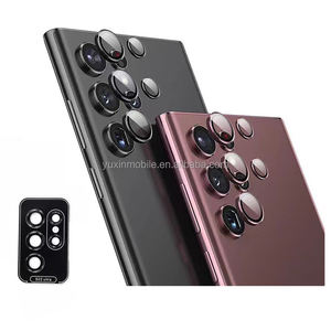 Protecteur d'objectif <span class=keywords><strong>de</strong></span> caméra pour Galaxy S24 Ultra facile à installer <span class=keywords><strong>verre</strong></span> <span class=keywords><strong>de</strong></span> caméra pour Samsung S23/S22/S22 Ultra - Product Image 1