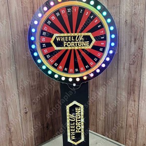 Ruleta de Premios Digital LED para Interiores/Exteriores, Rueda de la Fortuna Electrónica para Eventos, Juegos de Lotería, Parques de Diversiones Interactivos, Metálica - Product Image 2