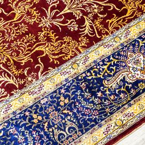 Tapis tribal persan népalais en soie fait main oriental 152x213cm, tapis élégants pour la décoration de la maison, réparation de route en <span class=keywords><strong>vente</strong></span> - Product Image 5