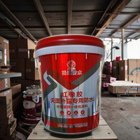 Bec verseur anti-goutte en plastique PP pour seau de peinture de 1 à 5 gallons, robuste, étanche, blanc, pour fûts, seaux et barils