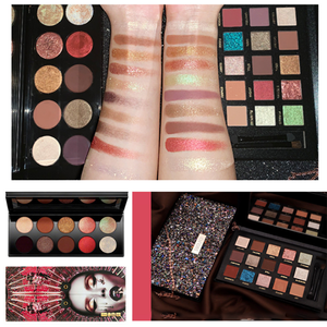 Cosméticos de maquillaje de marca privada 15 colores Vegan Matte Paleta de sombras de ojos con purpurina de larga duración - Product Image 2