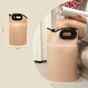 इको फ्रेंडली pvc फोल्डेबल फीट सोकिंग स्नान टब ढहने योग्य बाल्टी पोर्टेबल यात्रा फुट सोक स्पा बेसिन - Product Image 3