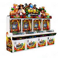 Máquina recreativa original para parques de atracciones, diseñada como máquina de empuje de monedas con alta rentabilidad y solución de empuje de monedas