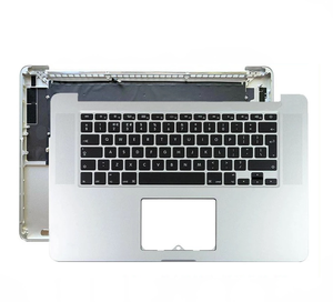 สำหรับ <span class=keywords><strong>MacBook</strong></span> <span class=keywords><strong>Pro</strong></span> Retina 15 "A1398 Topcase คีย์บอร์ด Top Case UK ภาษาอังกฤษฝรั่งเศสเยอรมันสเปน2012 2013 <span class=keywords><strong>2014</strong></span> 2015 - Product Image 1