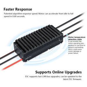 High voltage UF160 48-96S 160A ESC 1050us-1940us <b>Motor</b> Electronic Speed Controller Support CAN IPX4 for Heavy load <b>Drones</b> - Product Image 4