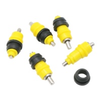 Mamelon à boire de volaille de haute qualité mamelon à boire automatique pour mamelon de système d'eau de poulet rouge et jaune 360 robinet à tournant sphérique
