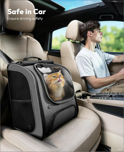 Taşınabilir <span class=keywords><strong>Pet</strong></span> kabarcık sırt çantası havayolu onaylı <span class=keywords><strong>Pet</strong></span> seyahat taşıma çantası şeffaf katlanabilir kedi taşıyıcı <span class=keywords><strong>Pet</strong></span> taşıyıcılar - Product Image 4