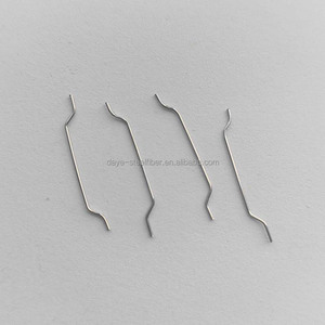 Fibre d'acier monobrin de haute qualité pour béton armé, matériau spécial avec services de fabrication de crochets d'extrémité offerts pour les applications réfractaires - Product Image 1