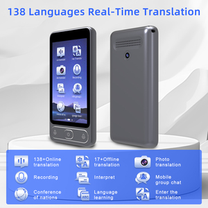 Traducteur vocal hors ligne 4G pas cher, appareil de traduction intelligent IA, traducteur de langue arabe - Product Image 2