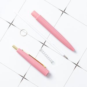 Stylos à bille multicolores personnalisés en vrac, stylos promotionnels en plastique pour le bureau et l'école avec logo pour les salons professionnels - Product Image 4