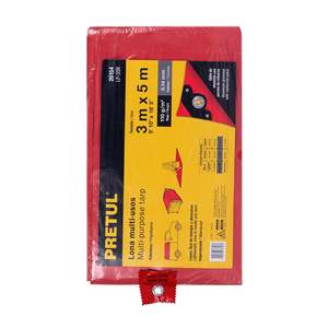 LP-35R rosso 3X5 m telone prezzo per 3X5 m telo rosso - Product Image 1