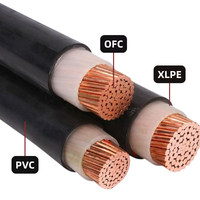 Großhandel YJV Kabel 0,6/1kV-Cu/XLPE/PVC 10mm 16mm 25mm 35mm 50mm 70mm 95mm 120mm 185mm 240mm Einadriges Stromkabel Preis