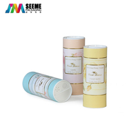 Cylindre d'emballage coloré de luxe personnalisé Tube de papier de fabricants de carton recyclable