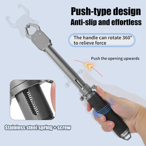 Control de peces Mango largo Abrazadera de aluminio Boca de pescado Herramientas de pesca al aire libre <span class=keywords><strong>grandes</strong></span> - Product Image 2