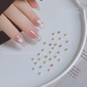 Adornos de <span class=keywords><strong>Uñas</strong></span> 3D en Colores <span class=keywords><strong>Pastel</strong></span>, Mini Perlas y Flores para Decoración de <span class=keywords><strong>Uñas</strong></span> - Product Image 5