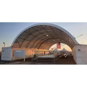 50'x40' Steel Frame Extra Large Big Tent Event Canvas Container Shelter Dome