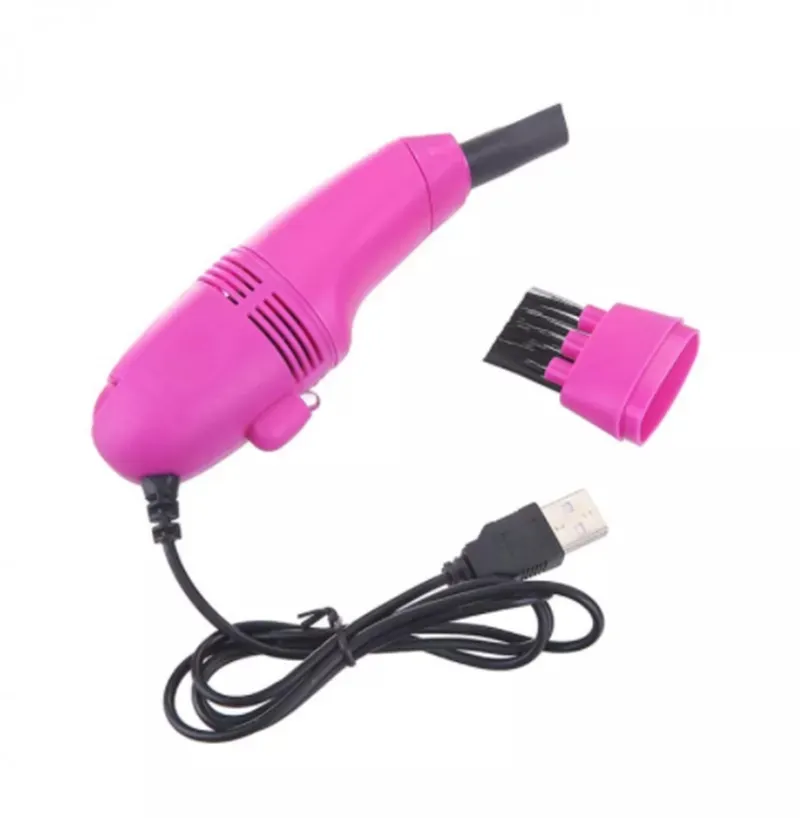 Portable Mini Handheld USB Keyboard Vacuum Cleaner Computer Dust Blower Duster For Laptop Desktop PC Computer Cleaning Kit Tool