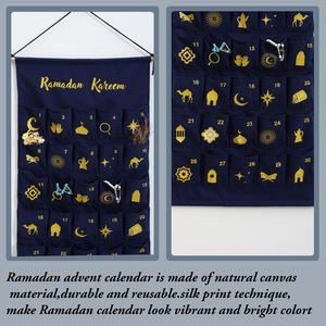 2025 רמדאן karem קישוטי לוח השנה הופעה רמדאן מובארק לילדים - Product Image 3